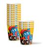 All Aboard! Train Birthday Party Supplies Set Plates Napkins Cups Tableware Kit for 16 view 4