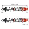 2x Alloy Front Damper Shock Absorber Oil Filled Type 180mm For RC Hobby Arrma 1-5 8S Kraton (Red) view 2
