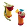 Cate & Levi, Set of 2 Hand and Sock Puppets, Made in Canada, with Moveable Mouths, Eco Friendly and Safe for All Ages, Baby and Birthday Gift (Dog, Dragon) view 1