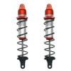 2X Alloy Rear Damper Shock Absorber Oil Filled Type 190mm for RC Hobby Arrma 1-5 8S Kraton (Red) view 1