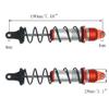 2X Alloy Rear Damper Shock Absorber Oil Filled Type 190mm for RC Hobby Arrma 1-5 8S Kraton (Red) view 2