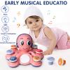 Baby Musical Toys Learning Toys for Toddlers, Octopus Music Toys, Preschooler Musical Educational Instruments Toy for Baby, Birthday Toys for Girls Boys view 4