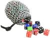 Aluminium Butted in Silver Color Fascinating Medieval Chain Mail Dice Bag/Pouch view 1