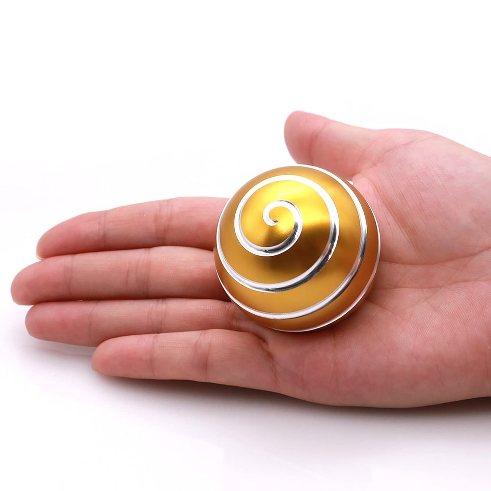 Desk-Fidget-Kinetic-Toys Cool-Gadgets: Cool-Stuff Thing Game Toy for Adult Teen Children Kid, Optical-Illusion Stress Relief Gifts for Man Women Home Office School Christmas Spinning Up 300 Seconds