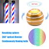 Desk-Fidget-Kinetic-Toys Cool-Gadgets: Cool-Stuff Thing Game Toy for Adult Teen Children Kid, Optical-Illusion Stress Relief Gifts for Man Women Home Office School Christmas Spinning Up 300 Seconds view 4