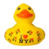 Artisan Owl Officially Licensed New York City Souvenir 4" Yellow Rubber Duck (I Heart New York Rubber Duck) view 1