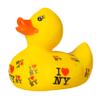 Artisan Owl Officially Licensed New York City Souvenir 4" Yellow Rubber Duck (I Heart New York Rubber Duck) view 2
