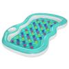 H2O GO Double Designer Pool Lounge - 7'4" x 68.5" - Bestway Inlfatable, Fits 2 Adults, Built-in Cooler Area for Snacks & Drinks, Pool & Water Accessory, Easy Inflate & Deflate view 1