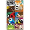 2 x 1.25 in. Critters Design Mini Whiteboard Erasers Dryers - Multicolor view 1