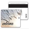 FrontDesk Suuply Magnetic Stripe - Ultimate Hotel and Motel Supply Kit  (250) Do not Disturb Door Hanger Signs, (500) Magnetic Stripe Key Cards, and (1000) Hotel Key Sleeves in Matching Beach Design view 3