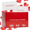 WE'RE NOT REALLY STRANGERS Card Game - 150 Conversation Cards for Adults, Teens, Couples & Strangers - Fun Icebreaker Questions for Game and Date Night - Ages 15+, 2-6 Players - Valentines Gift Idea view 1