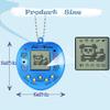 SAFSOU 4 Pcs Virtual Pets, Cute Big Heart Shape,Virtual Electronic Digital Pets,168 Pets Retro Handheld Game Machine 5 Buttons Easier to Operate view 2