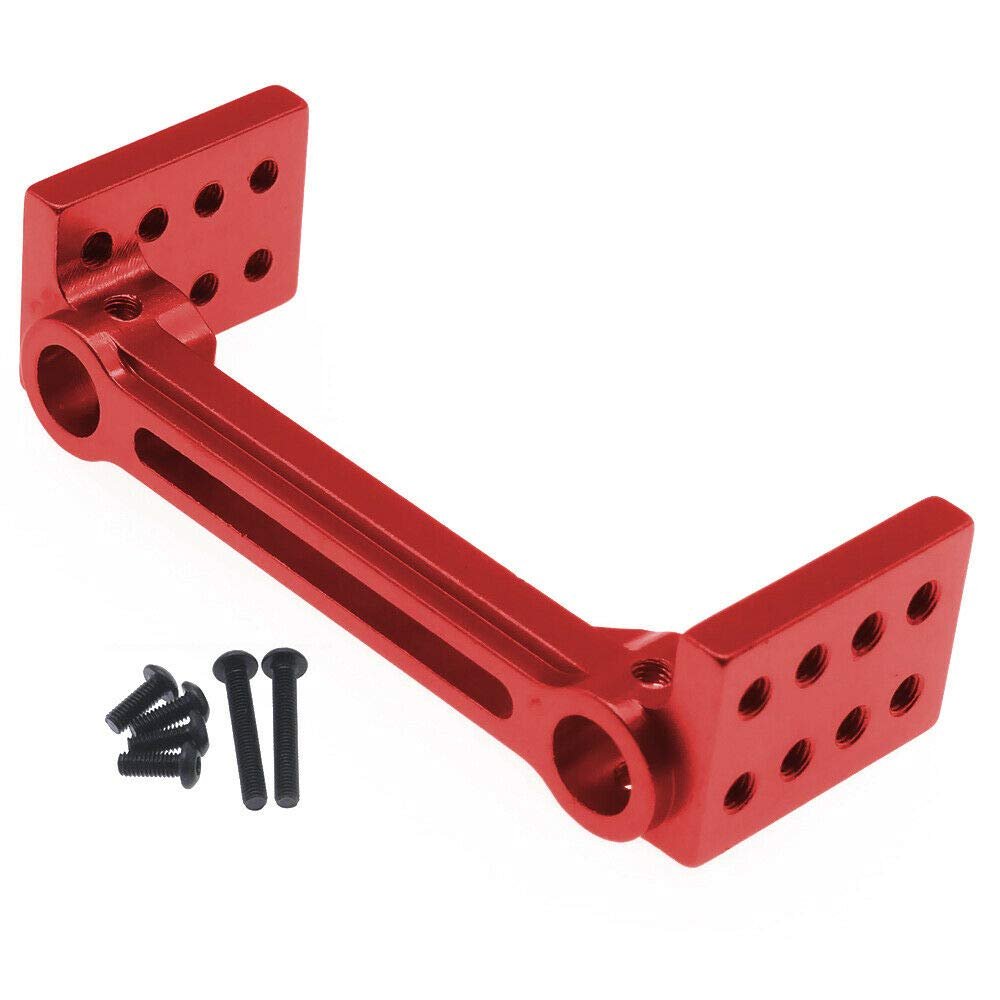 Alloy Bumper Mount Body Mount 138003 for RC Hobby Car RedCat 1/10 Everest Gen7 Pro/Sport(Red)