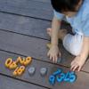 PlanToys Numbers & Symbols Wooden Learning Set for Kids Ages 3+ | Montessori Educational Resource for Counting, Addition & Subtraction | Eco-Friendly Early Math Toy view 4