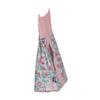 1 PC Pink Floral Cot Diaper Organizer Bag Baby Girl Pink White Rose Flower Crib Diaper Holder Bag view 2