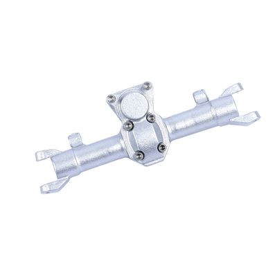 RZXYL Aluminum Front Axle Housing with Diff Cover for Axial SCX24 1/24 RC Crawler Upgrades (Front)