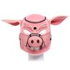 QUYUWOWO Piggy Mask Full Head Mask Neoprene Animal Head Mask Costume Pig Head Masks (Pink) view 1