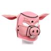 QUYUWOWO Piggy Mask Full Head Mask Neoprene Animal Head Mask Costume Pig Head Masks (Pink) view 3
