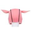 QUYUWOWO Piggy Mask Full Head Mask Neoprene Animal Head Mask Costume Pig Head Masks (Pink) view 4