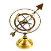 Vimal Nautical 12" Inch Full Brass Armillary Sphere with Arrow Nautical Maritime Astrolabe Globe Decor view 1