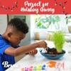 Bryte Light Up Dinosaur Terrarium Kit for Kids - Dino Habitat with Real Plants, Figurines, Volcano & LED Lights, DIY Science Kit, STEM & Arts Crafts Toys, Birthday Gifts for Boys Aged 4-12 yrs view 2