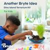 Bryte Light Up Dinosaur Terrarium Kit for Kids - Dino Habitat with Real Plants, Figurines, Volcano & LED Lights, DIY Science Kit, STEM & Arts Crafts Toys, Birthday Gifts for Boys Aged 4-12 yrs view 3