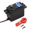 JX Servo 8KG/9KG/13KG/15KG/20KG High Torque Metal Gear Digital Standard Servo 25T Arm for Helicopter Car Robot (13KG,Red Arm) view 1