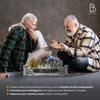 BB Brother Brother Ancient Roman Gladiators 3D Chess Board Game Set, Glass Board, Handmade Gold and Silver Polyresin Chess Pieces for 2 Players view 4