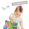 Vinciph Magic Giant Rainbow Coil Toy - Jumbo Classic Multicolor Coil Spring Toy for Boys and Girls Birthday Christmas Party(4.2 x 4.2 inch) view 2