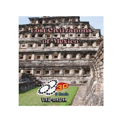 Lost Civilizations of Mexico - ViewMaster - 3 Reel Set - 21 3D Images