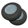 D25x2x12mm EVA Sponge Tire +Plastic Hub for RC Model Airplane Sporter Glider Warbird Landing Gear Wheels view 3