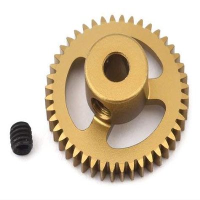 Trinity 64P Ultra Light Weight Aluminum Pinion Gear (3.17mm Bore) (44T)