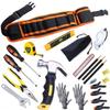 Kids Real Tool Set 25Pcs for Young Builders,Children Size Real Hand Tools Hammer,Kids Educational Tool Belt Waist Junior Boys Teens Beginner Starter Learning DIY Woodworking Construction Repair Set view 1