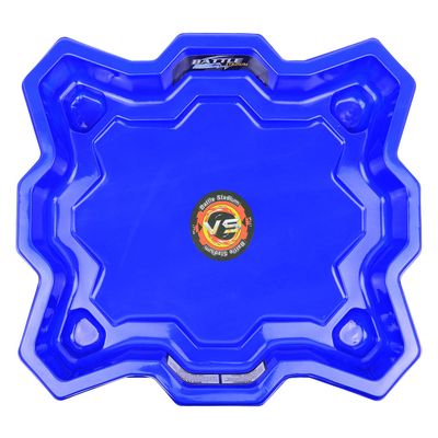 17Tek Bey Stadium Battle Arena Training Ground for Spinning-Top Toys Battle Game (Blue)
