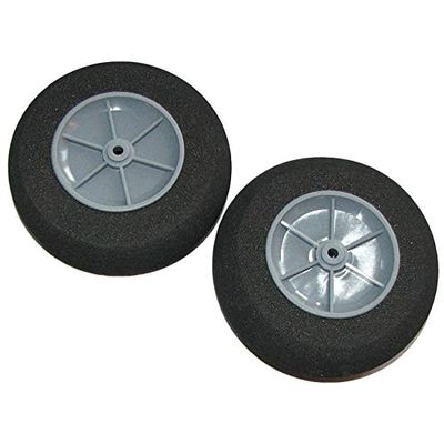 D28x2x12mm EVA Sponge Tire +Plastic Hub for RC Airplanes Landing Gear Wheels
