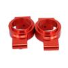 2pcs Alloy Front C Hub Carrier Caster Blocks 7732 for RC Hobby Car 1/5 1/6 X-MAXX (Red) view 4