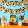 16 Pcs Hunting Birthday Party Decorations Camo Deer Hunting Birthday Decorations Include Banner Deer Table Centerpiece Honeycomb for Party Supplies view 4