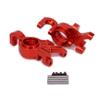 2pcs Alloy Steering Hub Carrier Blocks 7737 for RC Hobby Car 1/5 1/6 X-MAXX (Red) view 3