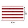 ABCCANOPY 43"X90" Swing Set Replacement Tarp for Playgrounds, Shade Screens (Burgundy/White) view 2
