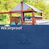 ABCCANOPY 52"X90" Swing Set Replacement Tarp for Playgrounds, Shade Screens (Navy Blue/White) view 4