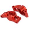 2pcs Alloy Rear Stub Axle Hub Carrier 7752 for RC Hobby Car 1/5 1/6 X-MAXX (Red) view 2