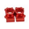 2pcs Alloy Rear Stub Axle Hub Carrier 7752 for RC Hobby Car 1/5 1/6 X-MAXX (Red) view 3