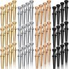 60 Pieces Metal Cribbage Pegs Cribbage Board Pegs Fit 1/ 8 Holes with Drawstring Storage Pouch for Cribbage Traditional Board Game, 4 Colors view 1