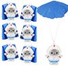 ArtCreativity 24-Pack / 2" Mini Astronaut Paratroopers  Durable Parachute Toys for Kids  Space-Themed Party Favors, Astronaut Piata Fillers, and Goodie Bag Toys view 2