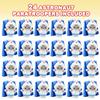 ArtCreativity 24-Pack / 2" Mini Astronaut Paratroopers  Durable Parachute Toys for Kids  Space-Themed Party Favors, Astronaut Piata Fillers, and Goodie Bag Toys view 3