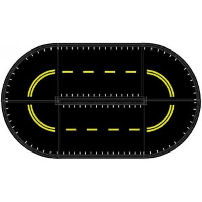 212 Main Pedal Path Curved Stripe