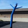 Blue Solid Advertising 18 Foot Tall Inflatable blow up Tube Man Guy Replacement Body ONLY Promotion Flailing Air Powered Waving Puppet view 3