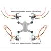 iMusk Original OEM Aircraft Front/Back Arm Propulsion Motor with Cables Repair Spare Parts for DJI FPV Drone (Short Wire Motor) view 2