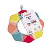 Miniland Feel to Learn Flower Mirror for Small Children with Contrast Colors and crinkly Paper Inside view 2