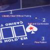 10 Player Poker Mat, Texas Hold'em Poker Mat with 2 Decks Playing Cards and Carrying Bag, Rubber Non-Slip Poker Table Top, 120x60cm/180x90cm (Blue) view 4